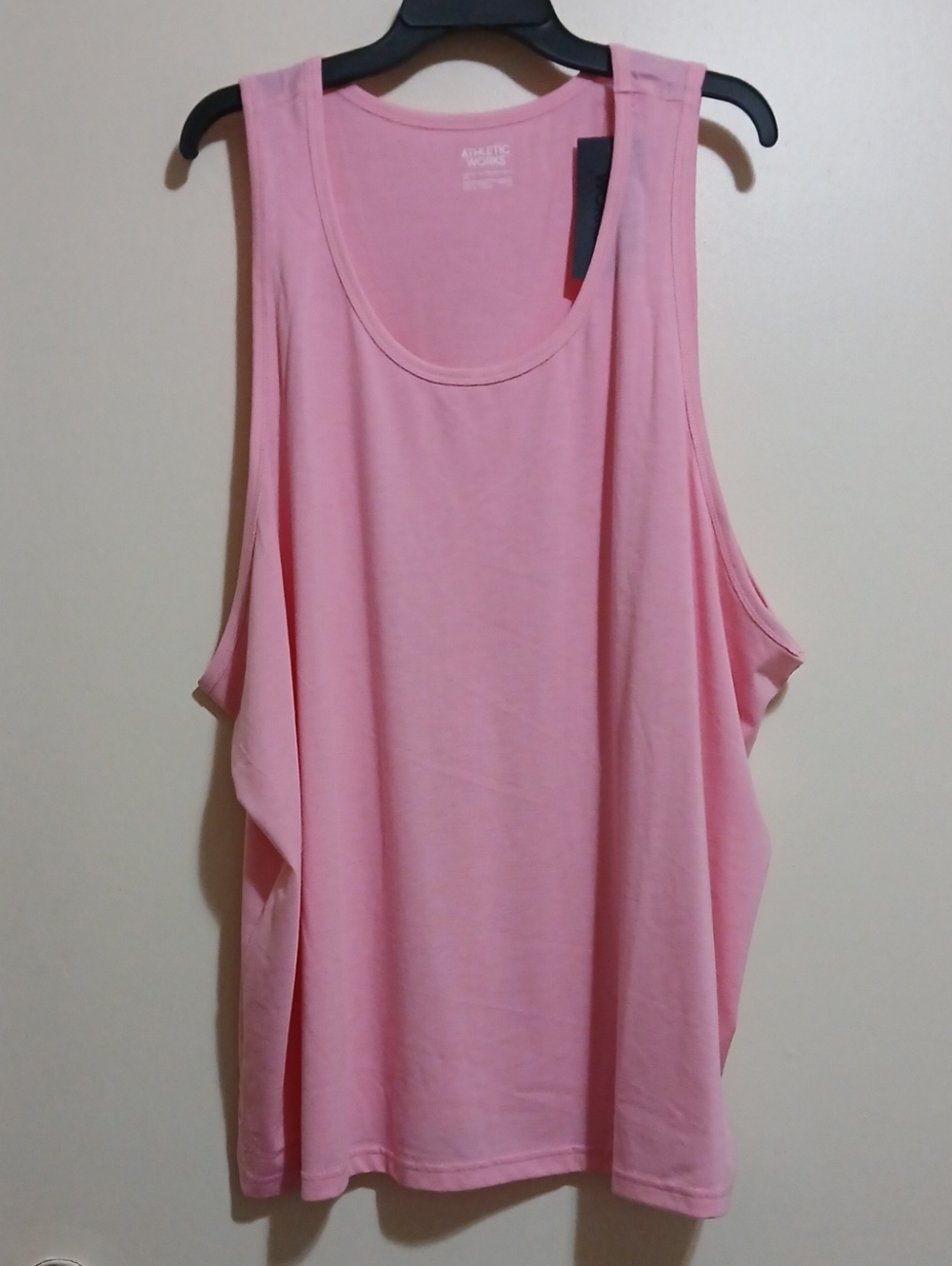Athletic Works Light Pink Scoop Neck Tank
